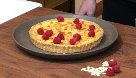Great British Bake Off's Iain Watters creates original cardamom & raspberry custard tart for üutensil