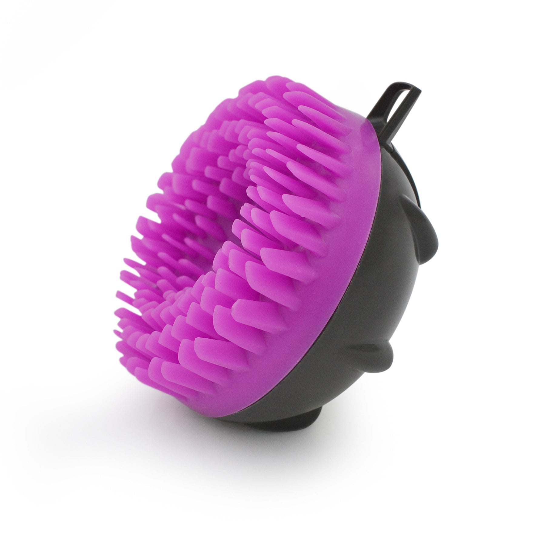 Pretty & Pink Compact Veggie Brush - Durable Polyester Bristles