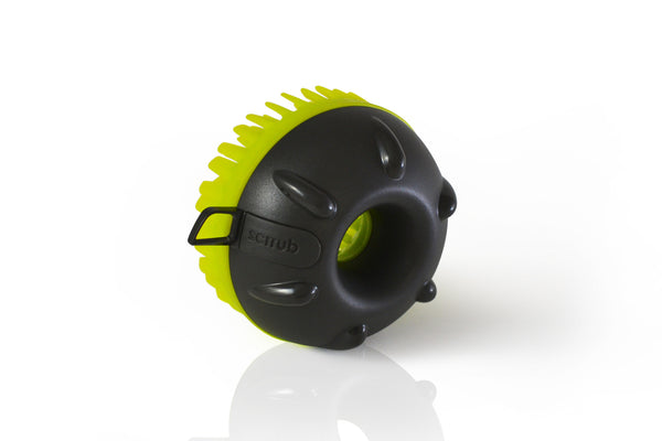 Scrrub - vegetable brush with 2 way silicone bristles