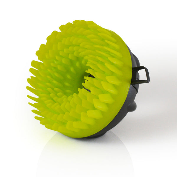 Scrrub - vegetable brush with 2 way silicone bristles