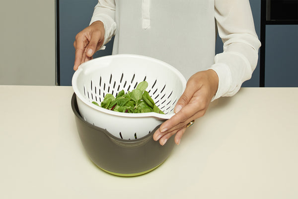 Swoosh böl - colander and mixing bowl set