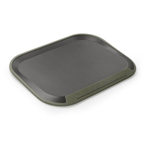 Tilt - angled non-slip chopping board