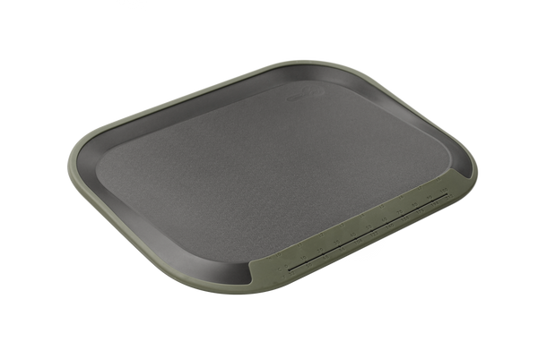 Tilt - angled non-slip chopping board